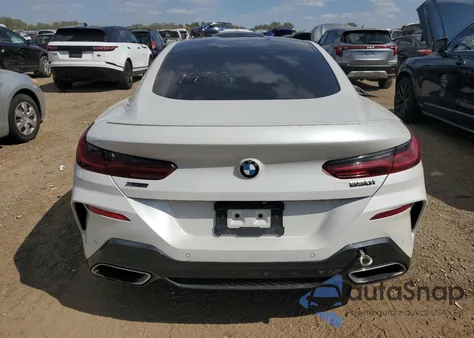 2019 BMW M850Xi из США, поврежденный, VIN WBABC4C57KBU96966